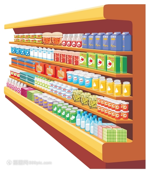 超市食品销售的矢量发展 从传统零售到数字化驱动