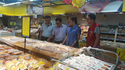 未央区市场监管局“严把四关”确保“双节”期间食品安全